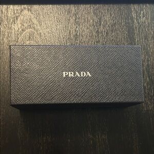 Prada Black Textured Gift Box